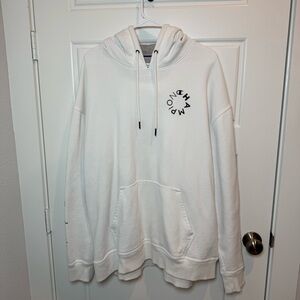 Champion Men's White Pullover Hoodie